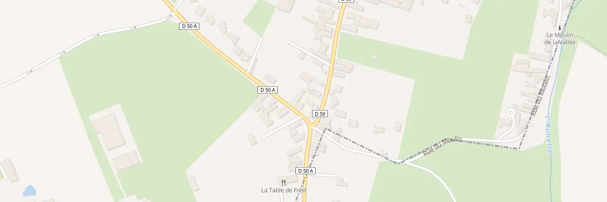Plan du 1B Pl du Parquiau à Rombies-et-Marchipont