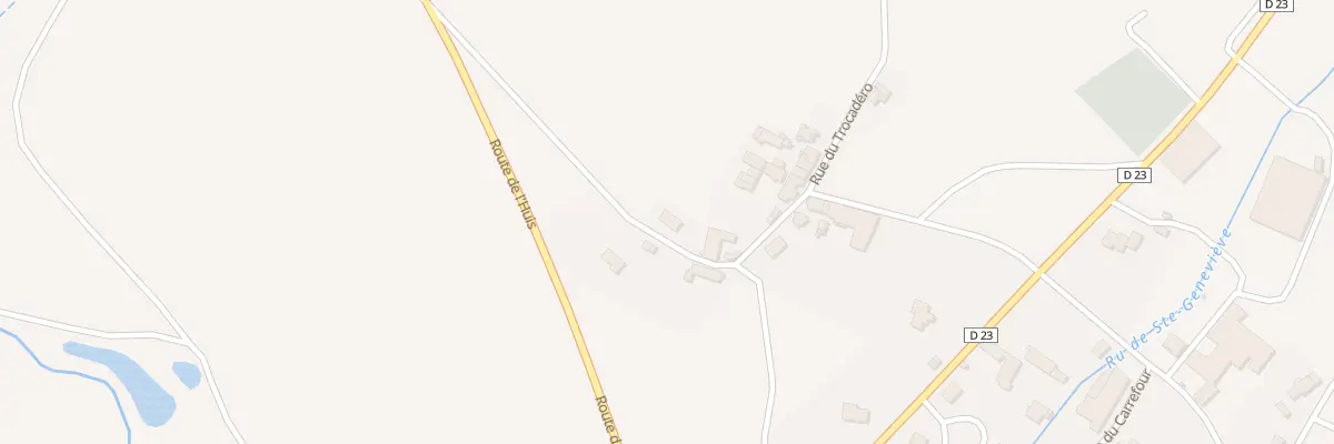 Plan du 14 Rte du Montcet au Breuil