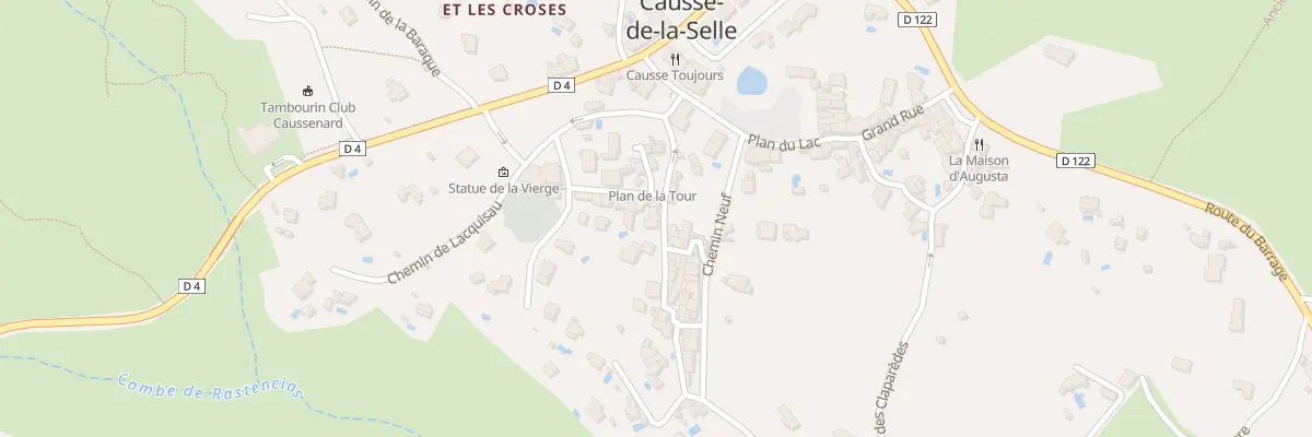 Plan du 5067 Le Village à Causse-de-la-Selle