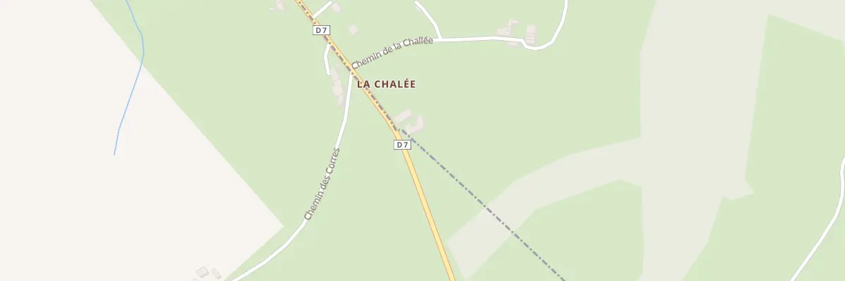 Plan du 5110 Lachallet au Breuil