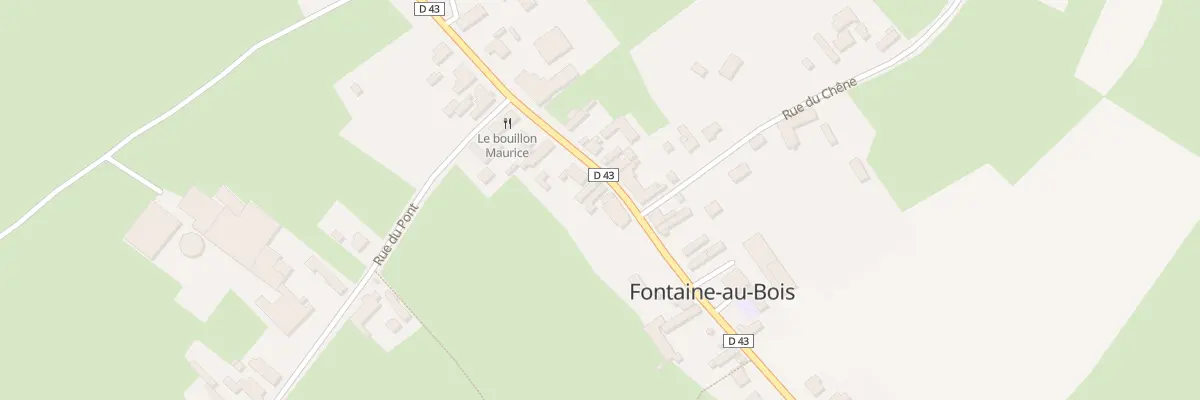 Plan du 24 Rue de Landrecies à Fontaine-au-Bois