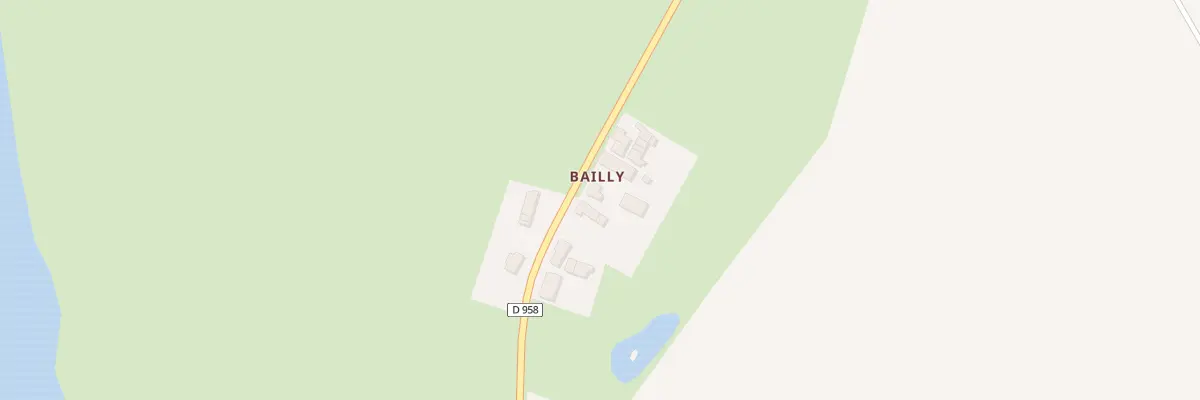 Plan du 121 Bailly à La Collancelle