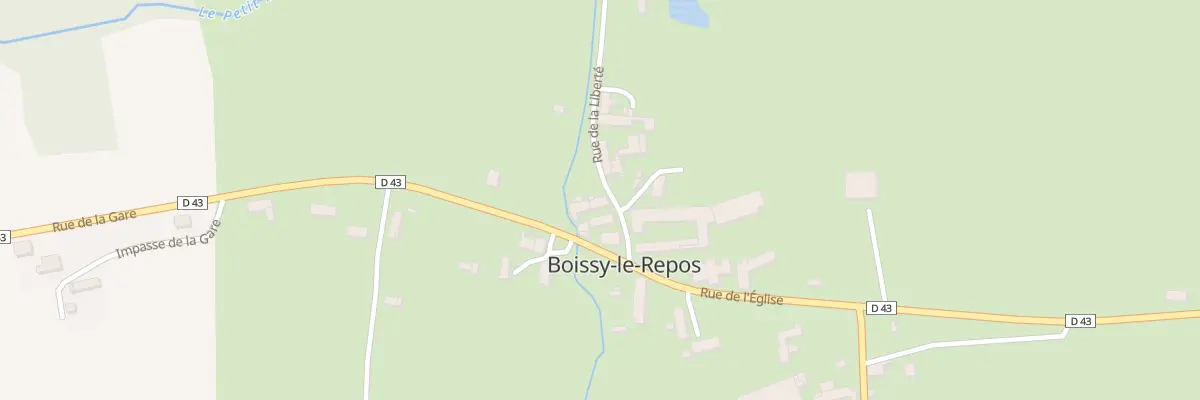 Plan du 46 Rue de la Liberte à Boissy-le-Repos