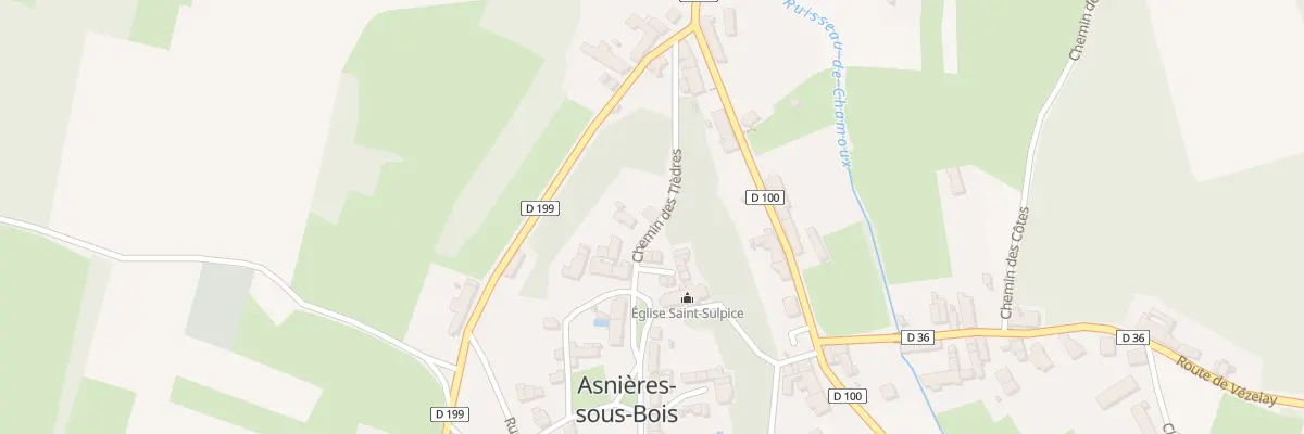 Plan du 7 Che de Tiedres à Asnières-sous-Bois