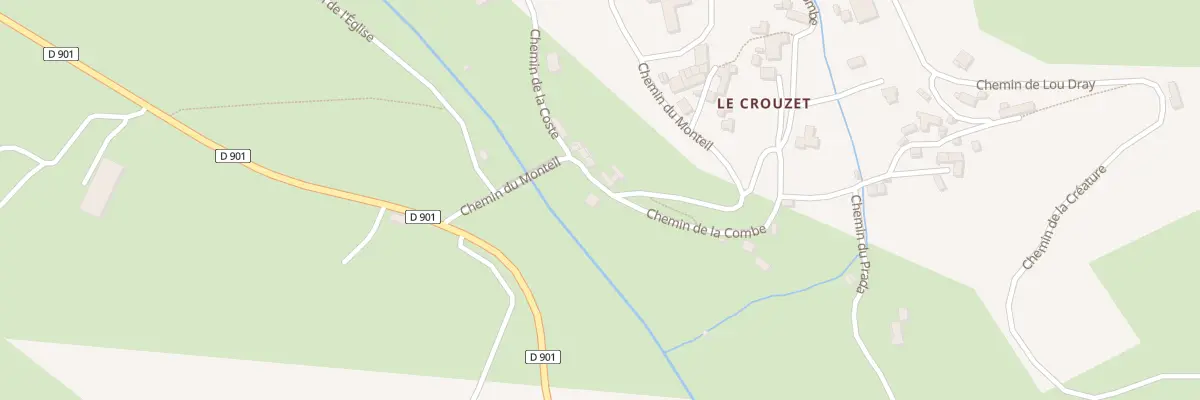 Plan du 5056 Village du Crouzet à Chadenet