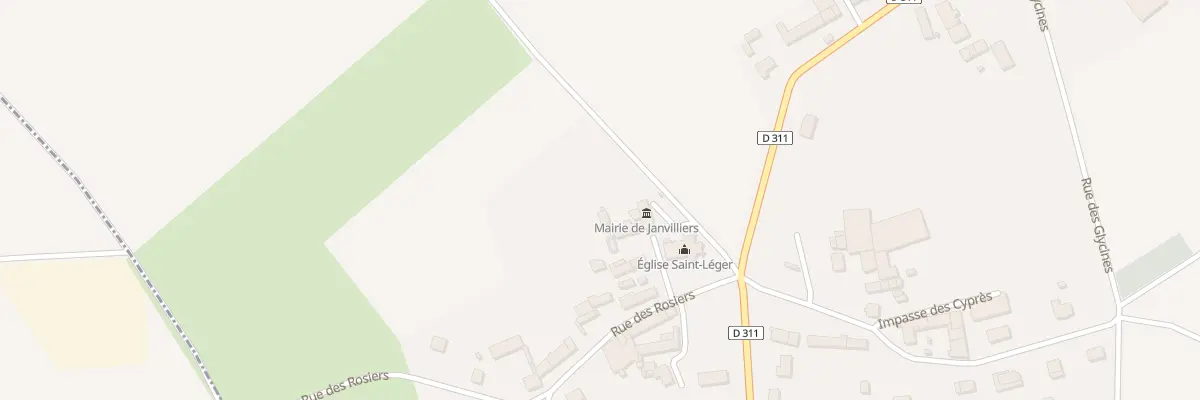 Plan du 7 Pl des Tilleuls à Janvilliers