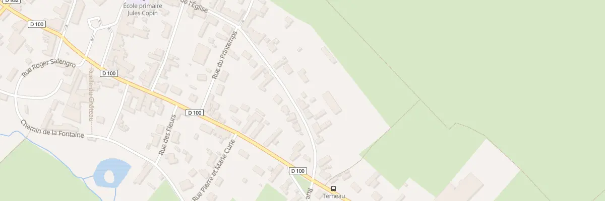 Plan du 47 Rue de l’Eglise à Englefontaine