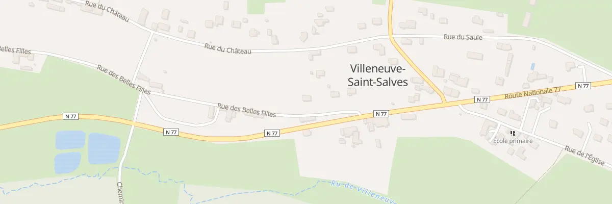 Plan du 27 Rue des Belles Filles à Villeneuve-Saint-Salves