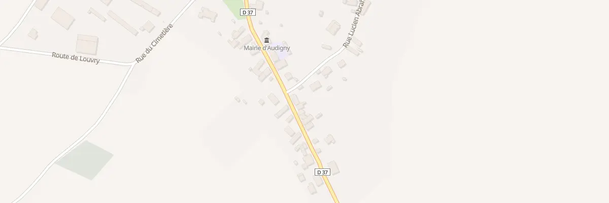 Plan du 241 Rue de la Mairie à Audigny