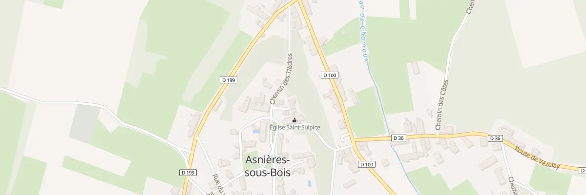 Plan du 8 Che de Tiedres à Asnières-sous-Bois