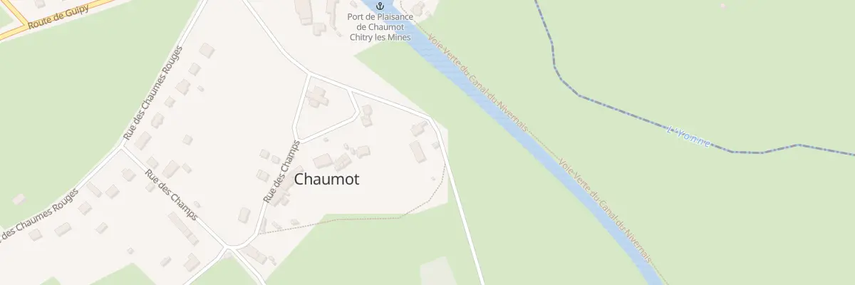 Plan du 47 Le Bourg à Chaumot