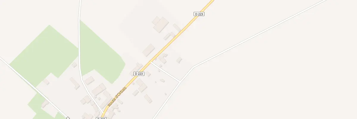 Plan du 24 Rte d’Orbais à Margny