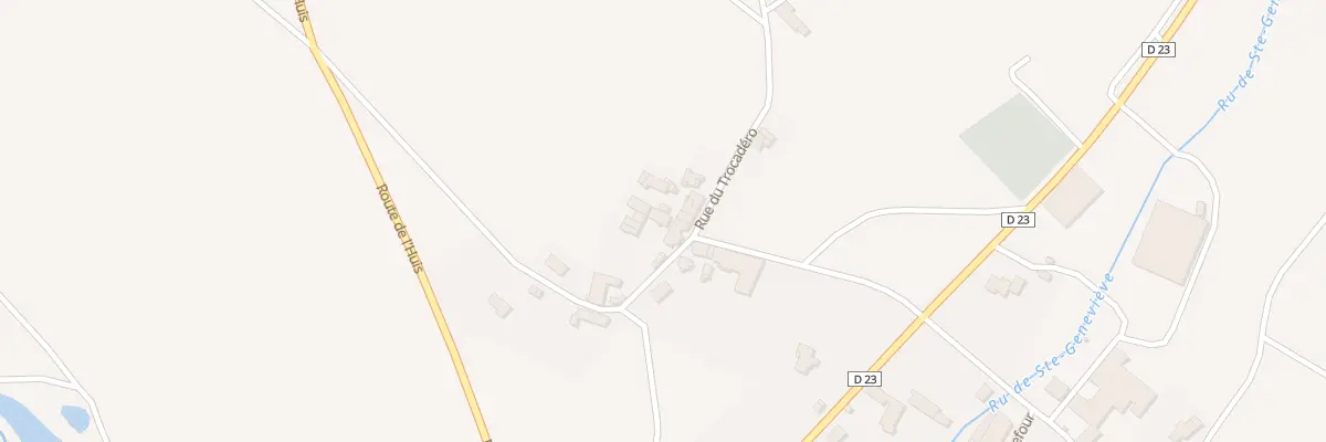 Plan du 10 Rte du Montcet au Breuil