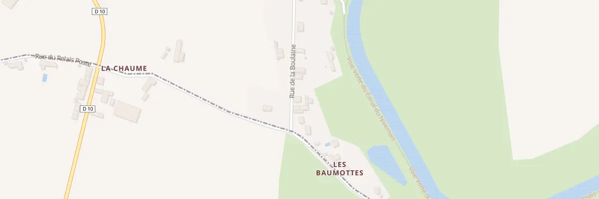 Plan du 18 Rue de la Boulaine à Châtillon-en-Bazois