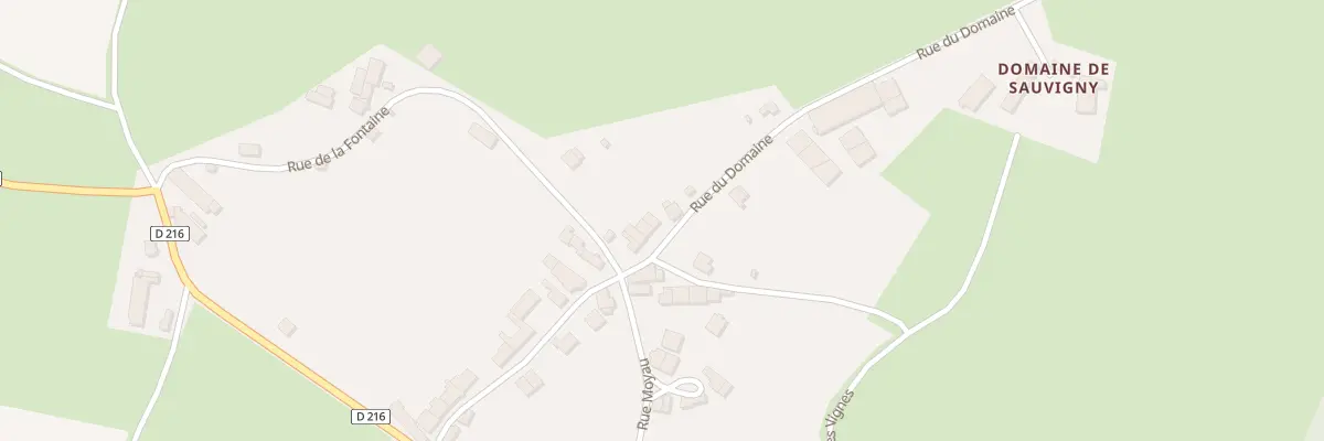 Plan du 1 Rue du Domaine à Marigny-sur-Yonne