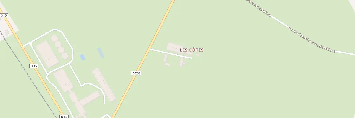 Plan du 1281 Rte des Cotes à Saint-Martin-des-Lais