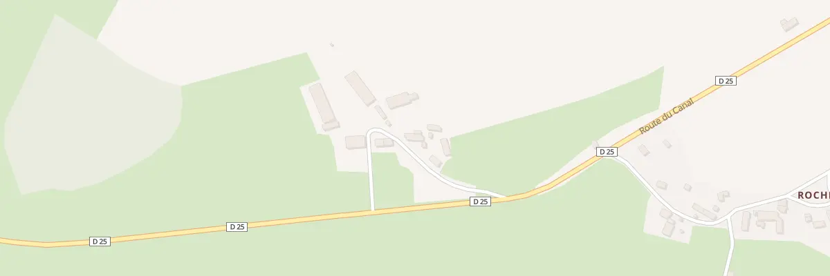 Plan du 9 Che du Petit Roche à Achun
