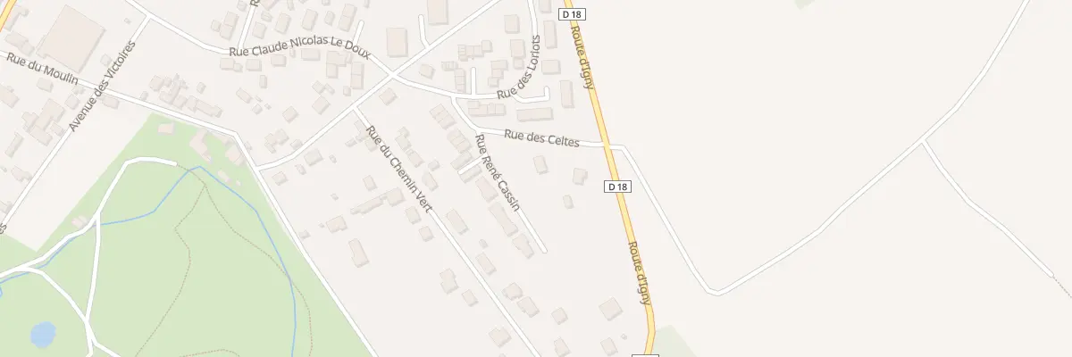 Plan du 2 Rue des Celtes à Dormans