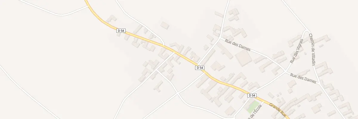 Plan du 45 Gr Grande Rue à Planty