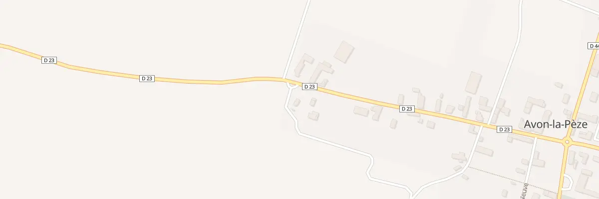 Plan du 25 Rue Pierre aux Gres à Avon-la-Pèze