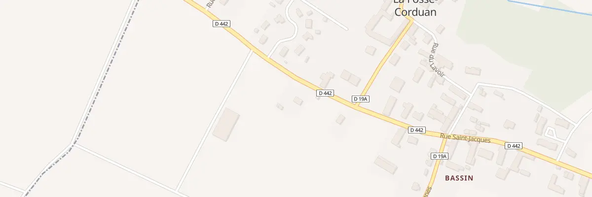 Plan du 27 Rue Saint Jacques à La Fosse-Corduan