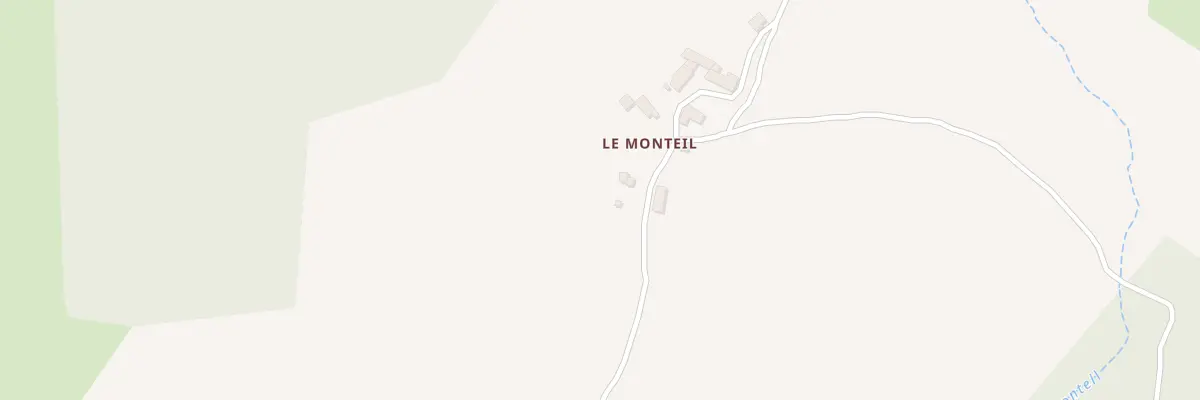 Plan du 5067 Le Monteil à Arzenc-de-Randon