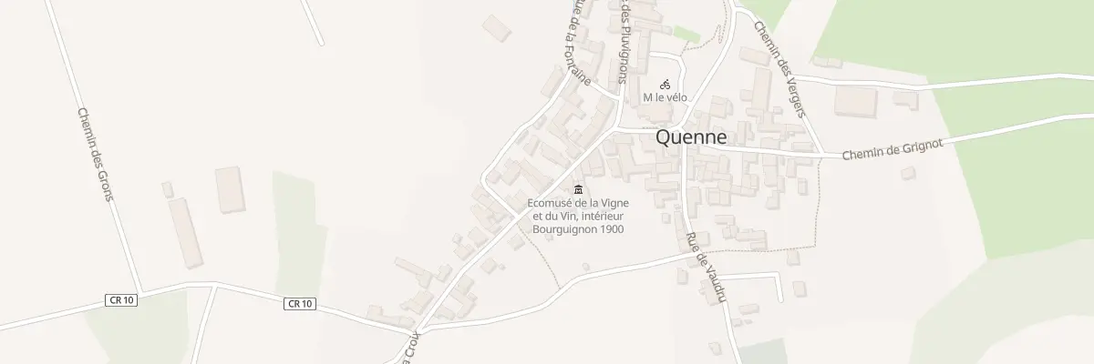 Plan du 6 Rue de la Croix à Quenne