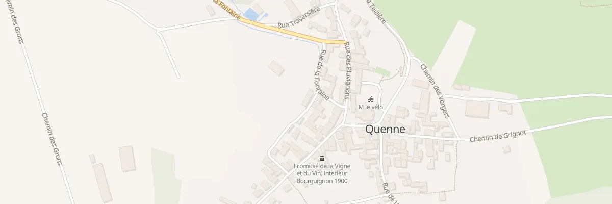 Plan du 2 Che de Ronde à Quenne