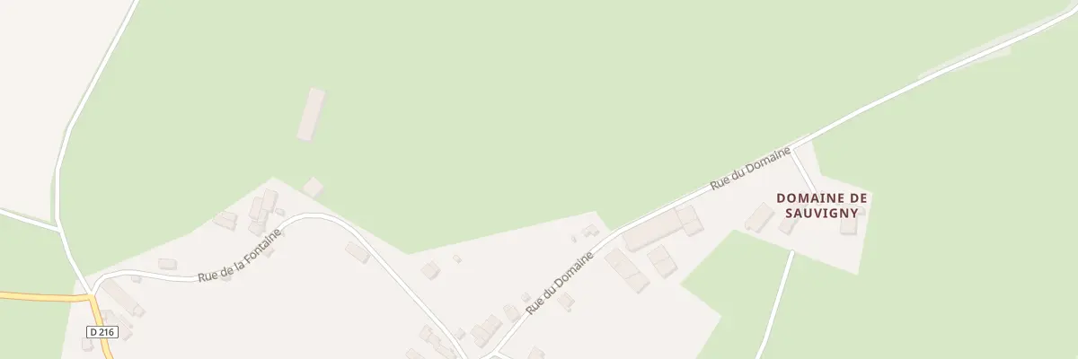 Plan du 5 Rue du Domaine à Marigny-sur-Yonne