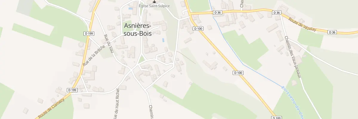 Plan du 9 Rue du Palais à Asnières-sous-Bois