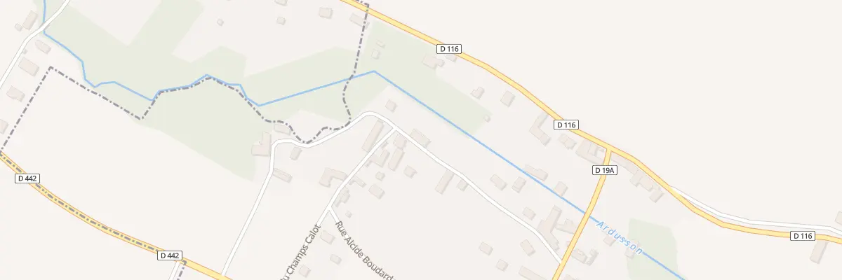 Plan du 14 Rue du Champ Calot à La Fosse-Corduan