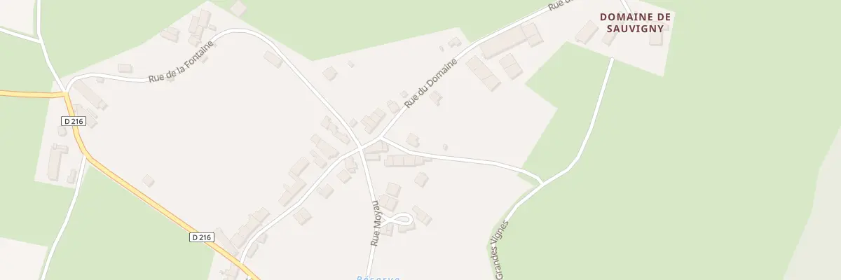 Plan du 105 Village de Sauvigny à Marigny-sur-Yonne
