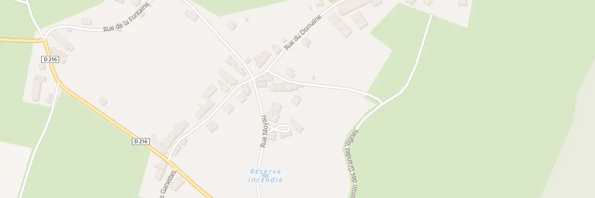 Plan du 3 Che des Vignes à Marigny-sur-Yonne