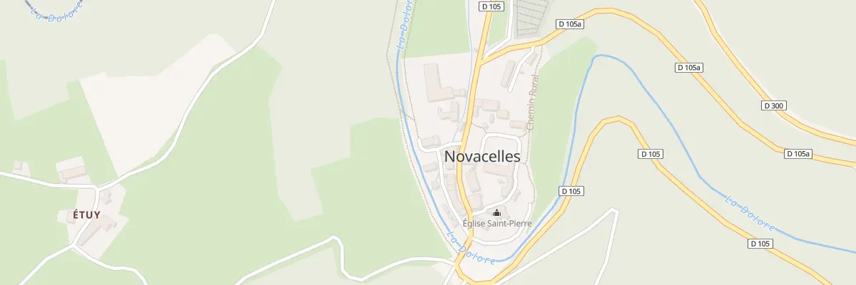 Plan du 5061 Le Bourg à Novacelles