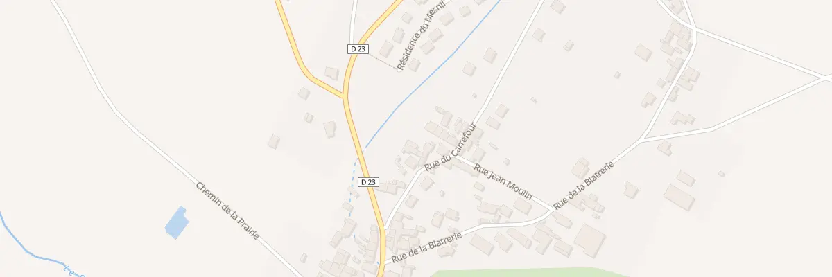 Plan du 5 Rue du Carrefour au Breuil