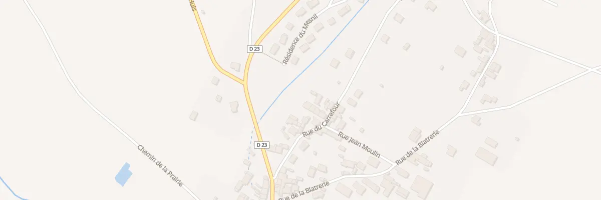 Plan du 7 Rue du Carrefour au Breuil
