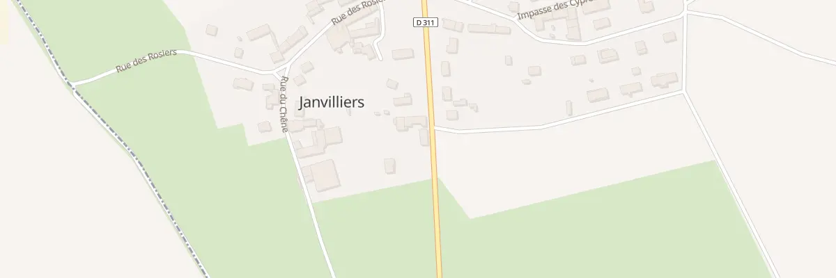 Plan du 6 Rue des Pommiers à Janvilliers