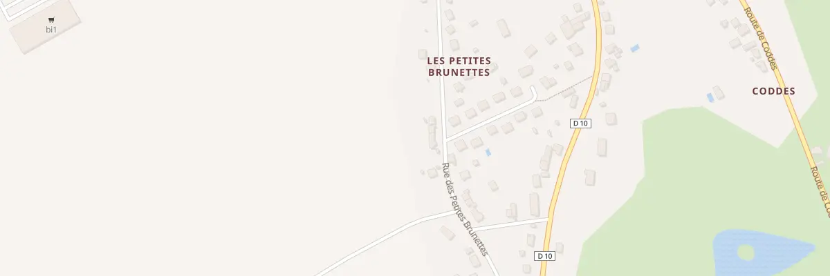 Plan du 32 Rue des Petites Brunettes à Cercy-la-Tour