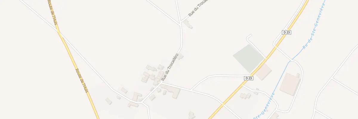 Plan du 6 Rue du Trocadero au Breuil