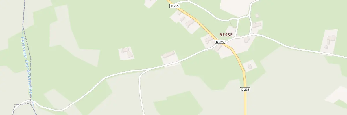 Plan du 5005 Besse à Saint-Sauveur-la-Sagne