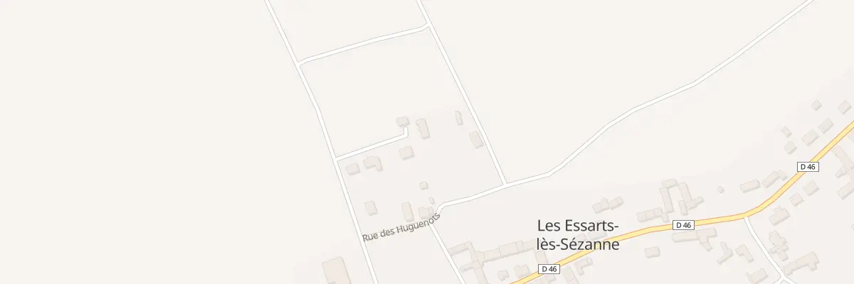 Plan du 5001 Rue du Stade aux Essarts-lès-Sézanne
