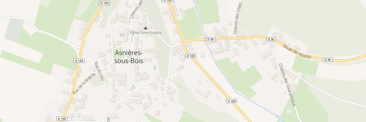 Plan du 6 Rte de Crai à Asnières-sous-Bois