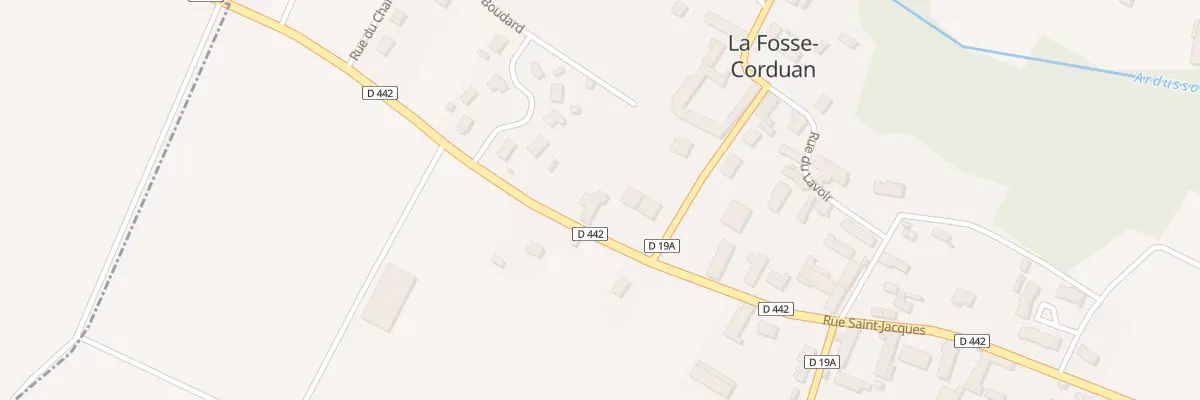 Plan du 18 Rue Saint Jacques à La Fosse-Corduan