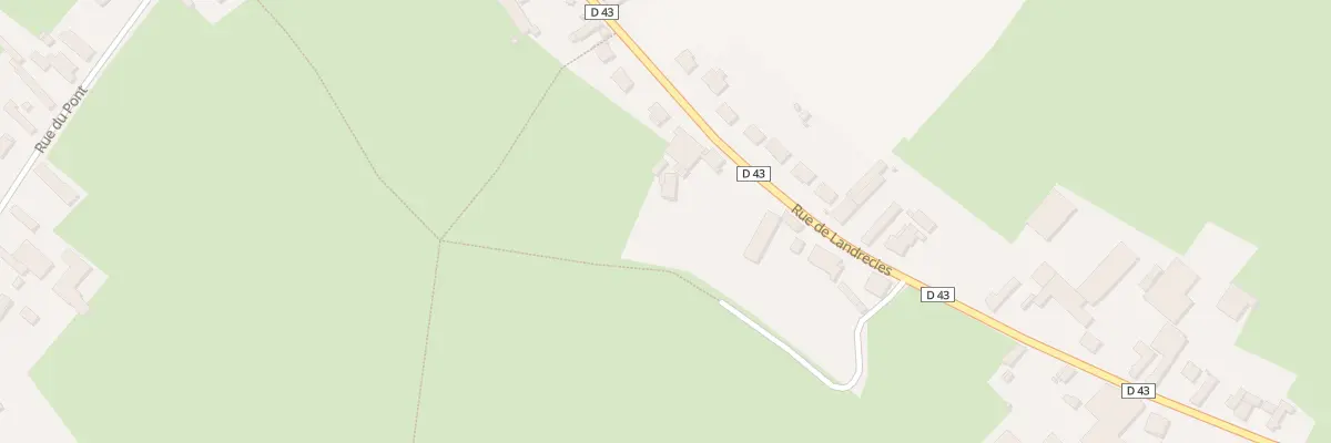 Plan du 58B Rue de Landrecies à Fontaine-au-Bois