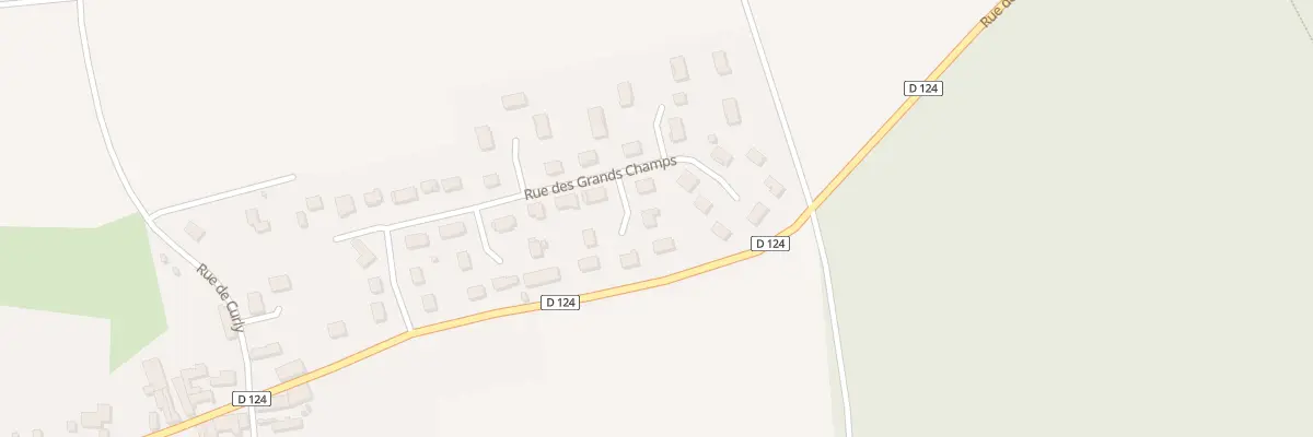 Plan du 2 All des Colchiques à Venoy