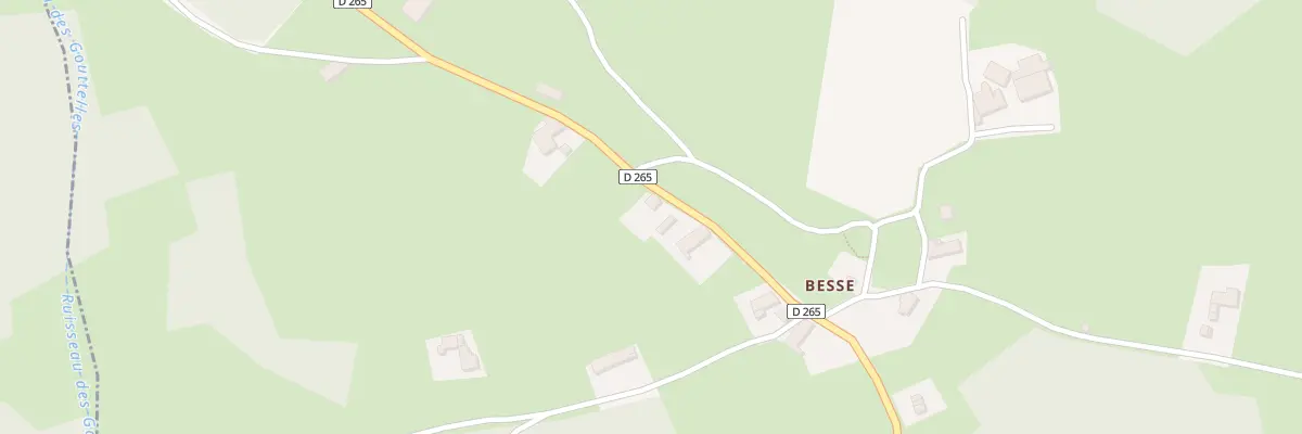 Plan du 21 Lieu Dit Besse à Saint-Sauveur-la-Sagne