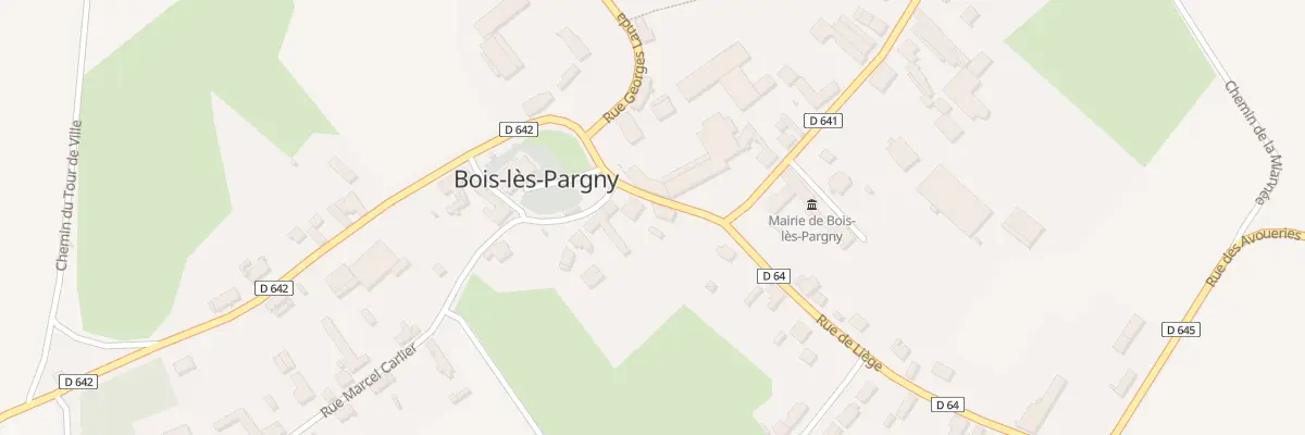 Plan du 1 Rue Marcel Carlier à Bois-lès-Pargny