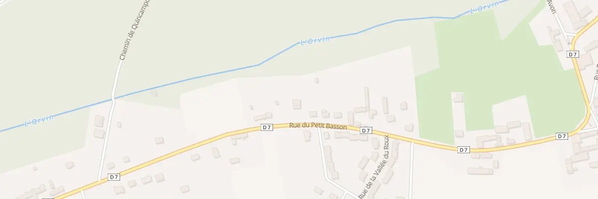 Plan du 33 Rue du Petit Basson à Marcilly-le-Hayer