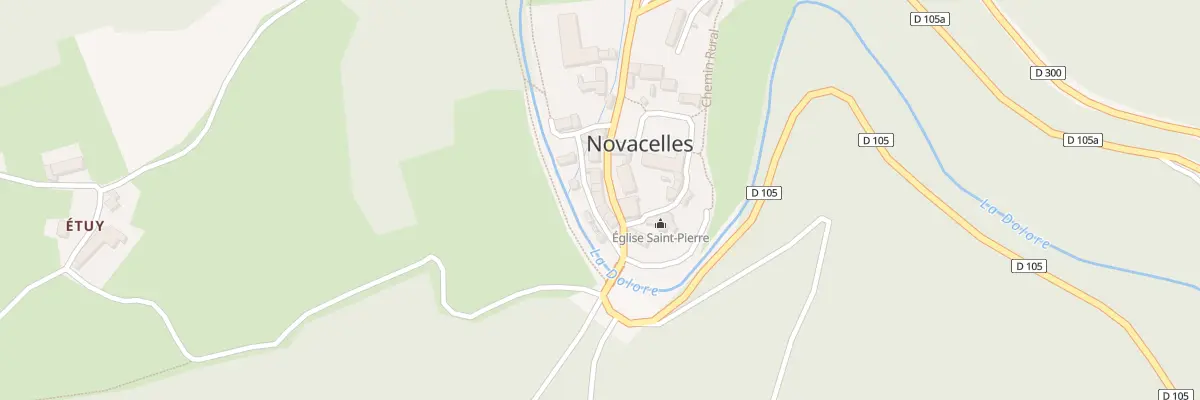 Plan du 5074 Le Bourg à Novacelles