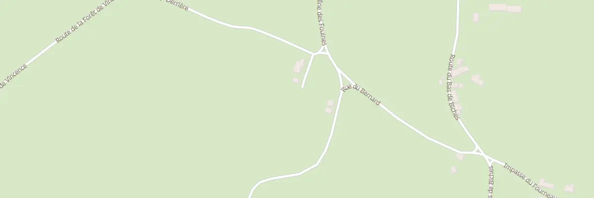 Plan du 6 Imp du Colombier à Biches